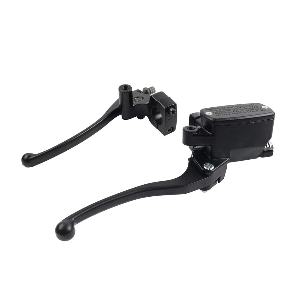 1'' 25mm Left Clutch Lever Right Hydraulic Brake Master Cylinder Lever Black
