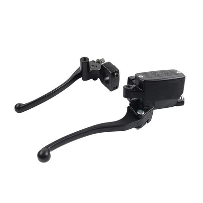 1'' 25mm Left Clutch Lever Right Hydraulic Brake Master Cylinder Lever Black