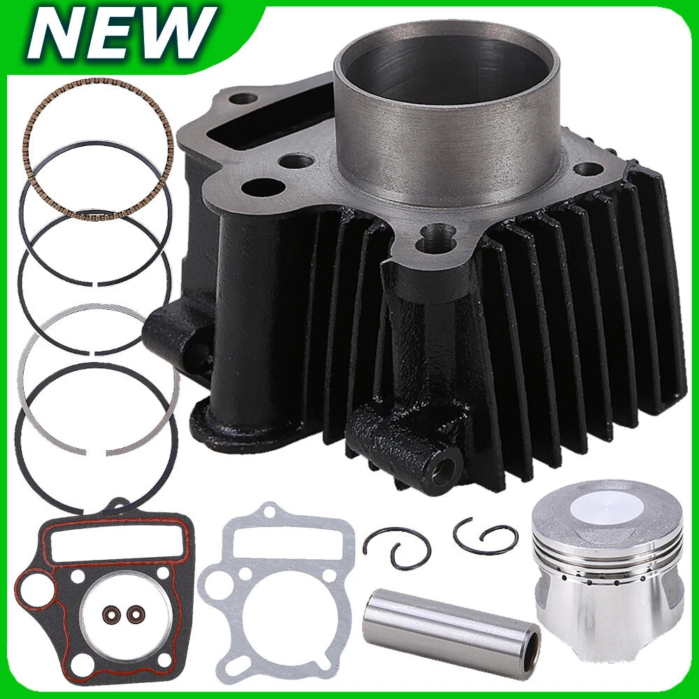 70cc Cylinder Piston Gaskets Top End Rebuild Kit For Honda CT70 Trail 1969-1994