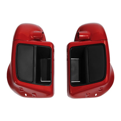 Lower Vented Fairings Fit For Harley Davidson Touring Glide 2014-2024 Wicked Red