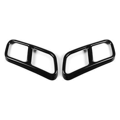 Exhaust Muffler Pipe Tip Tailpipe Cover Trim Fit Benz S Class W221 W222 10-17