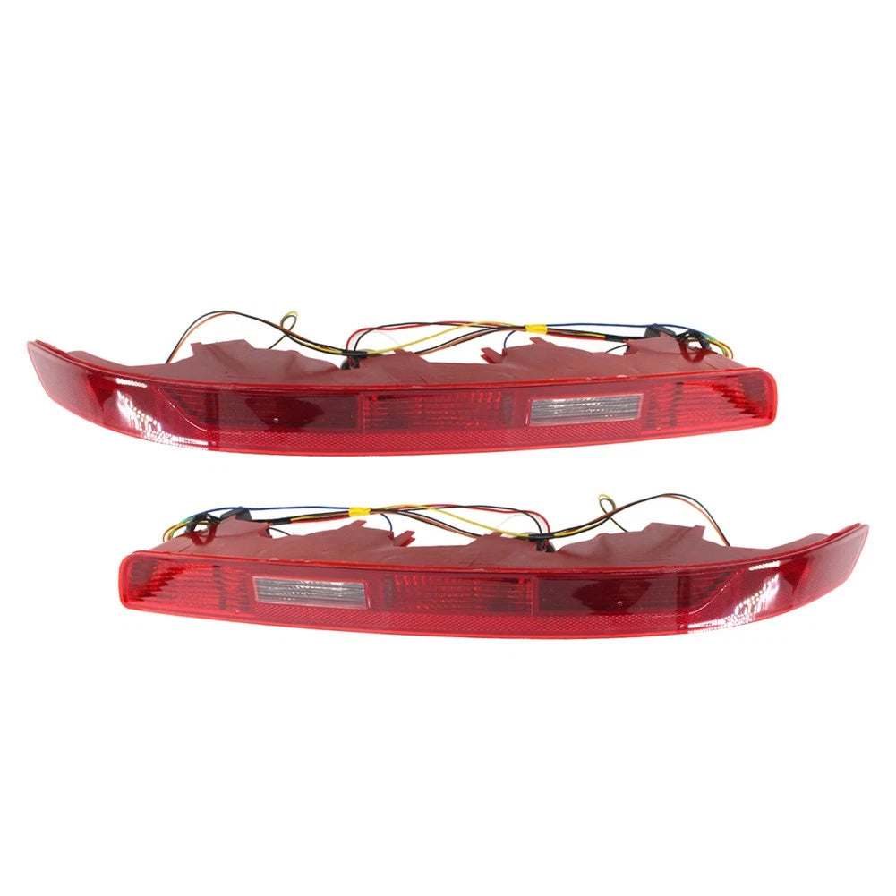1 Pair Rear Bumper Reflector Tail Light Lamp For Audi Q7 2006-2015 Left & Right