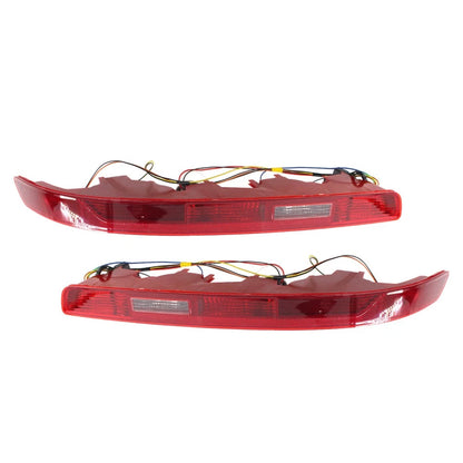 1 Pair Rear Bumper Reflector Tail Light Lamp For Audi Q7 2006-2015 Left & Right
