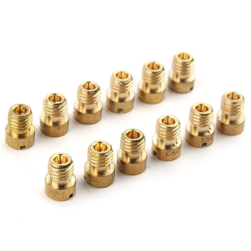 5mm Carburetor Carb Main Jets Replacement For #75-#102 Dellorto sha phbg 12pcs