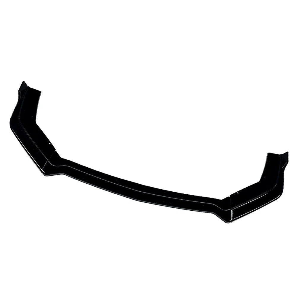 Front Bumper Lip Spoiler Splitter For Ford Mustang 2018-2023 Glossy Black