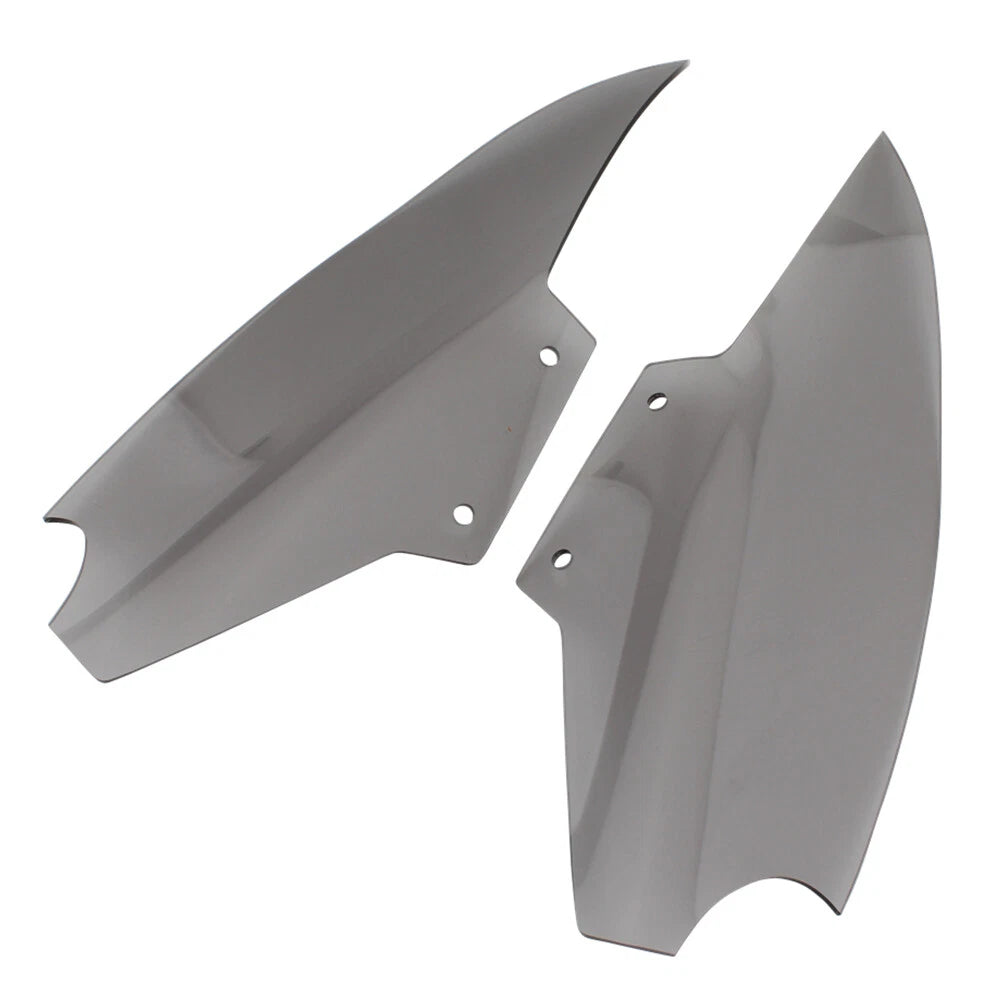 Side Windshield Windscreen Wind Deflector For BMW R18 B Bagger Smoke Motor