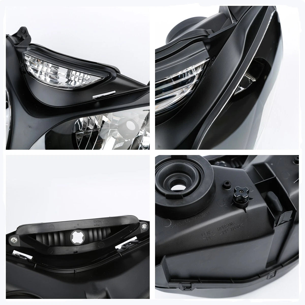Front Headlight Headlamp Clear Lens For Kawasaki Ninja ZX12R ZX 12R 2000-2001