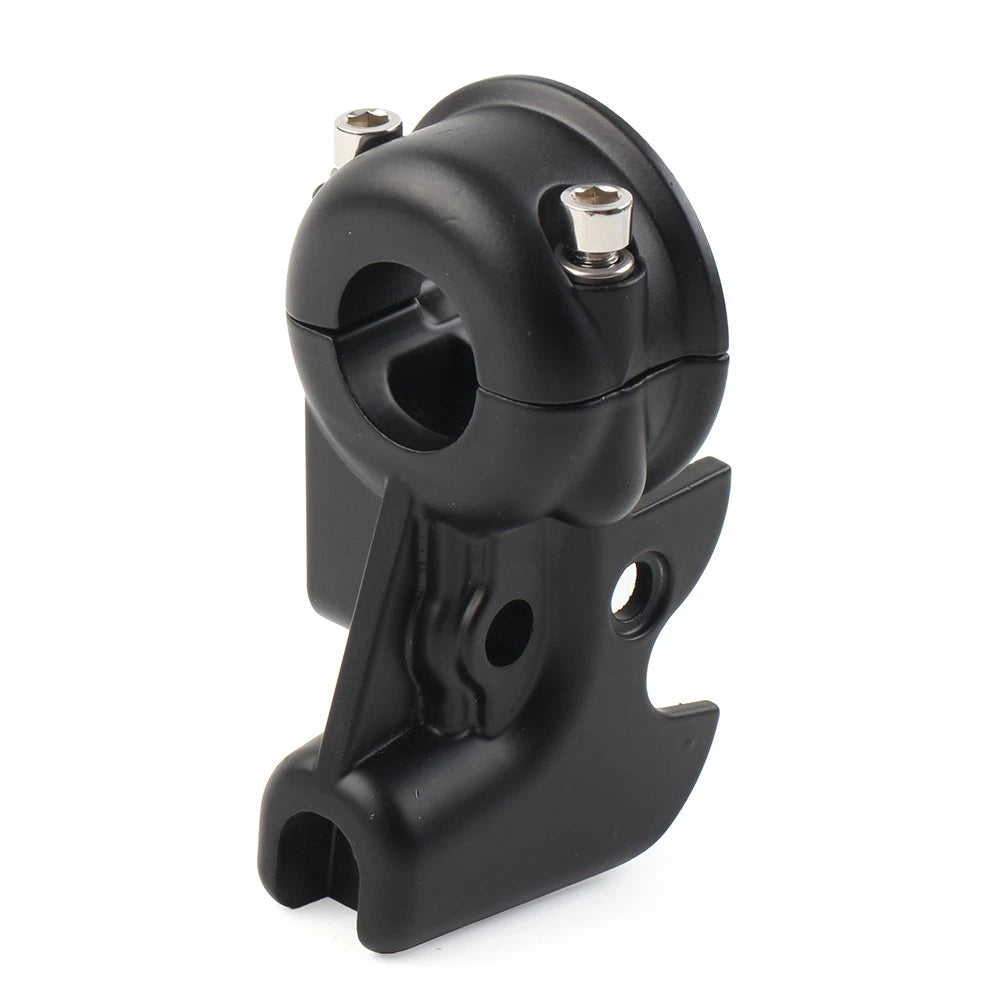 US Clutch Lever Mount Bracket Perch For Harley Dyna Street Wide Glide Softail