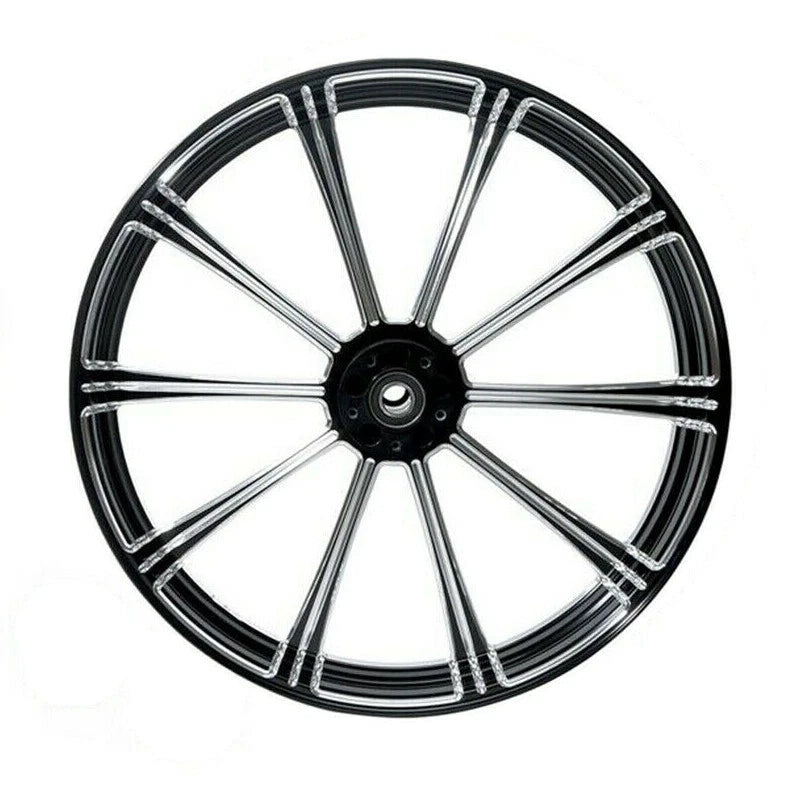 23" Front Wheel Rim Dual Disc Wheel Hub For Harley Street Glide Non ABS 97-21 20