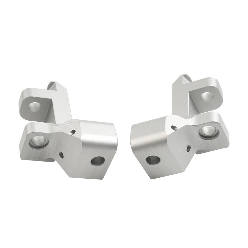 Motorbike Rider Foot Pegs Front Footpeg Lowering Kit For BMW R1200RT 2013 Silver