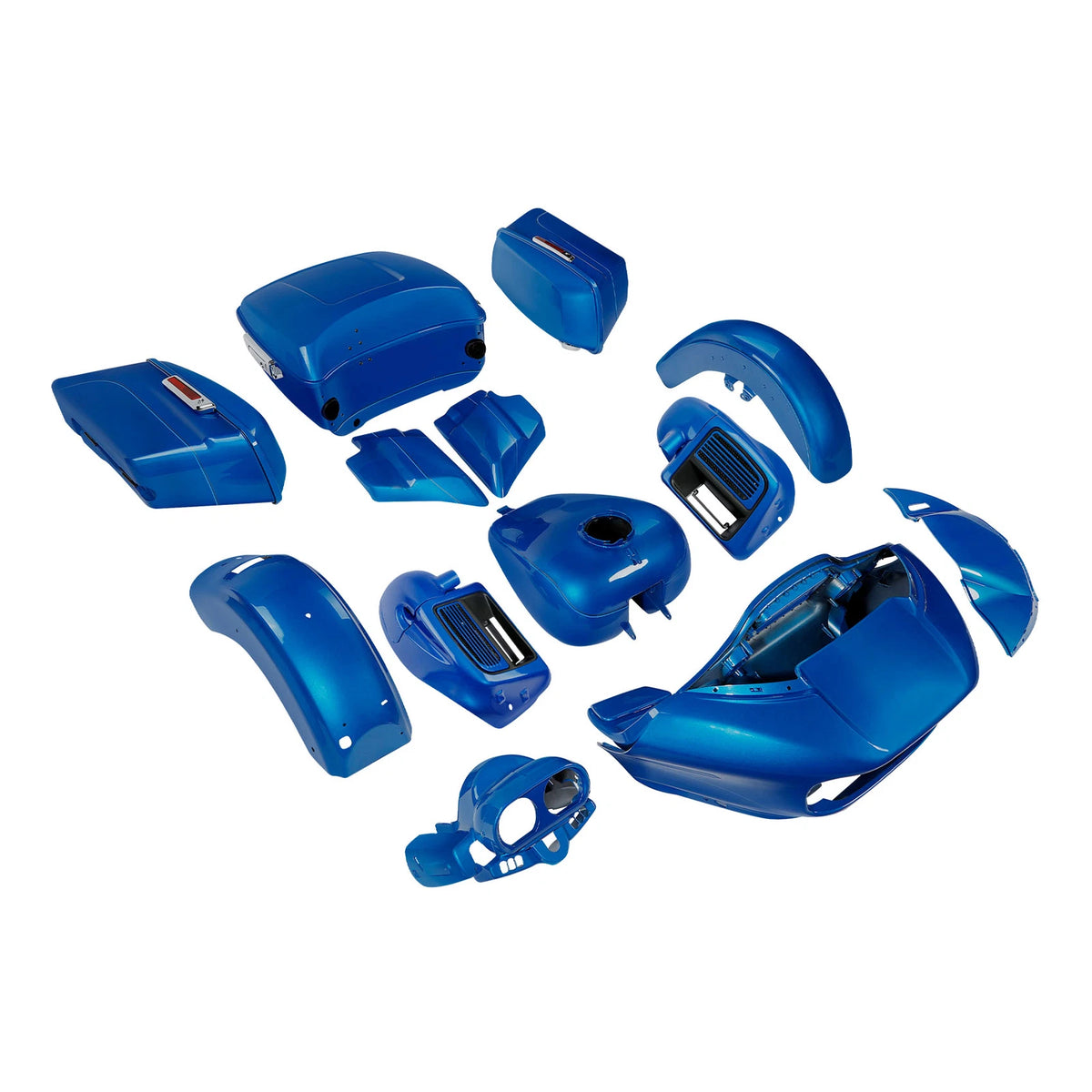 Fairing Bodywork Kit Fit For Harley Road Glide Limited 15-Up 2022 Electric Blue