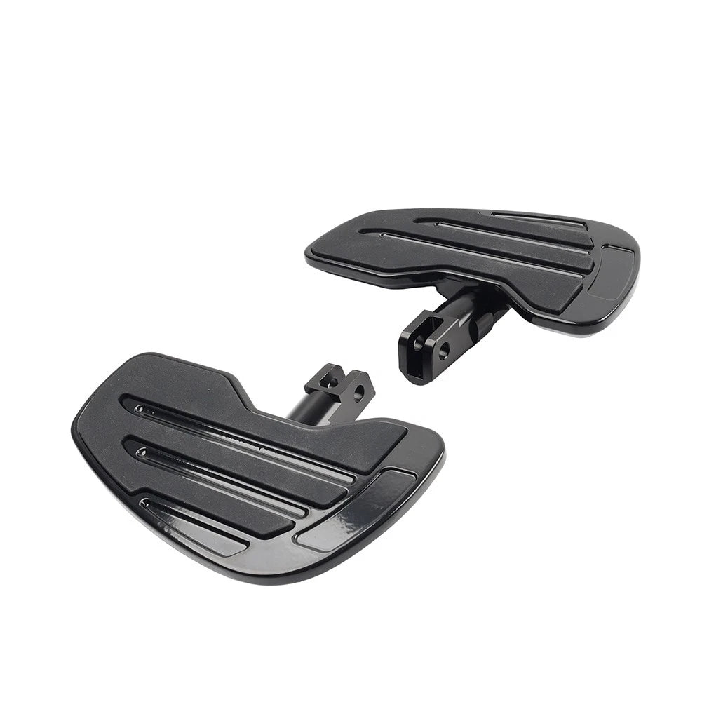 Front Rider Footboards Footpegs Pedals For Honda Gold Wing GL1800 2001-24 Black