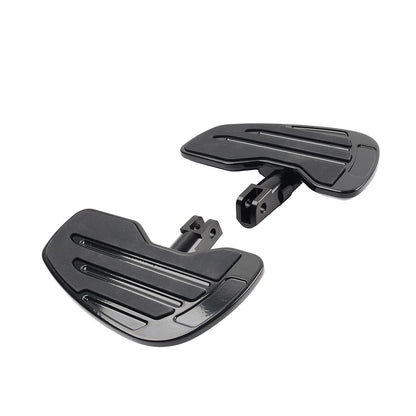 Front Rider Footboards Footpegs Pedals For Honda Gold Wing GL1800 2001-24 Black