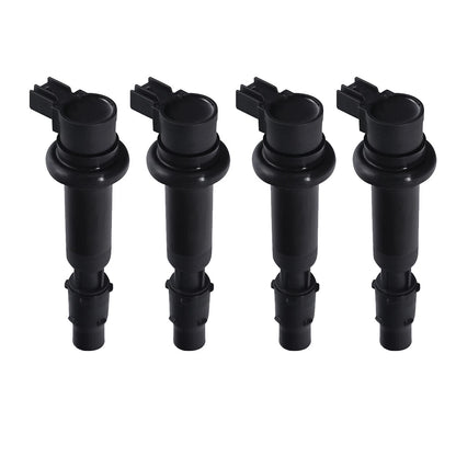 4x Ignition Stick Coils Fit For Kawasaki Ninja ZX6R 00-02 01 ZZR600 2005-08 2007