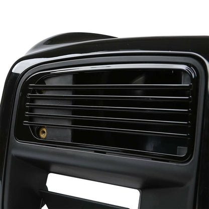 Black Lower Vented Fairing &Water-Cooled Fit For Harley Touring Road Glide 14-24