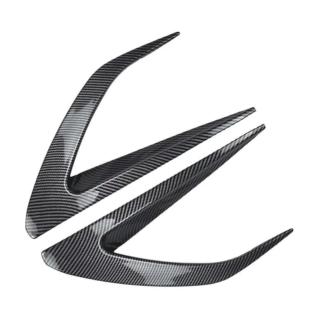 Front Bumper Side Air Vent Trims For Mazda MX-5 ND Miata 2016-2025 Carbon Fiber