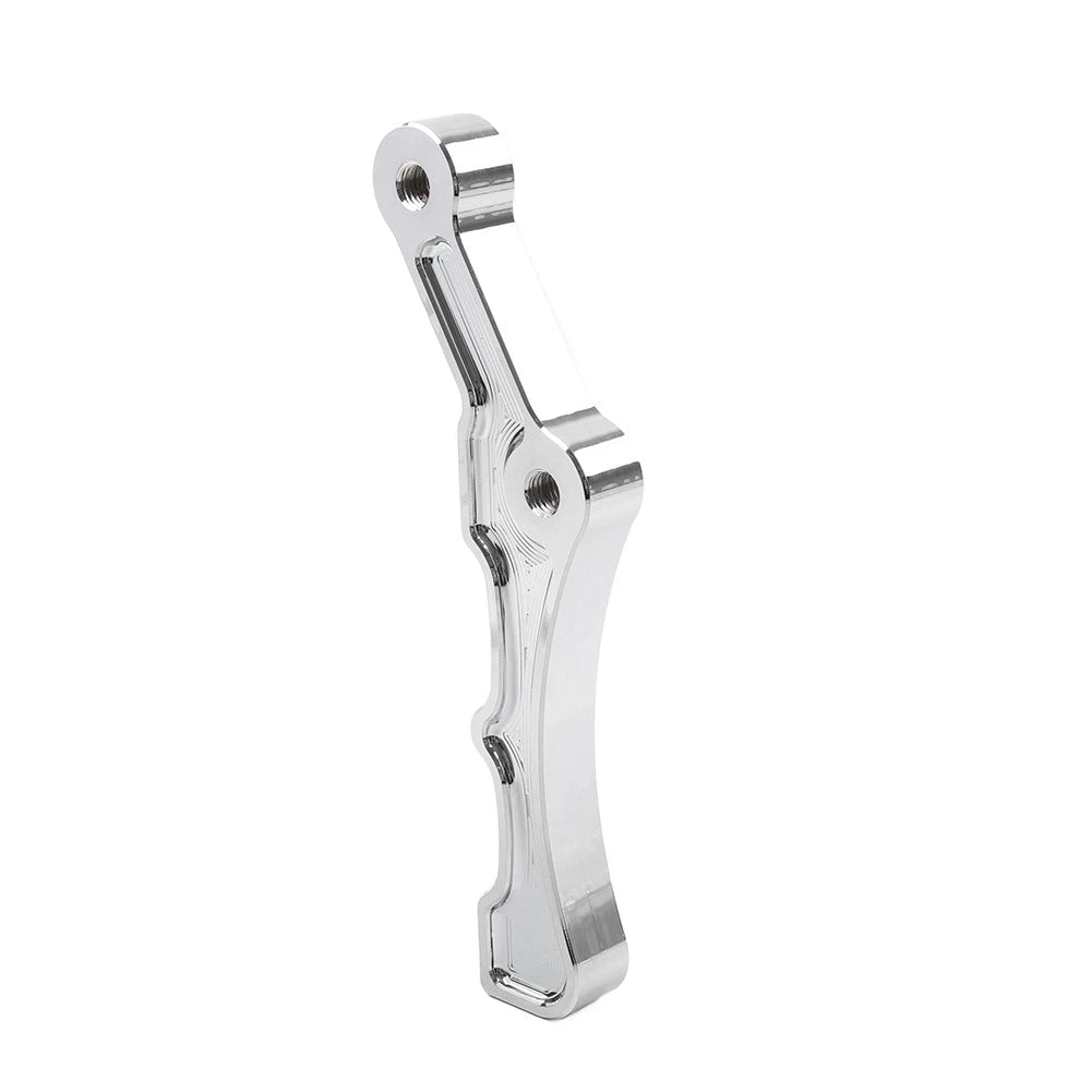 CNC Motorcycle Radial Front Brake Caliper Mount Bracket For Harley Chrome