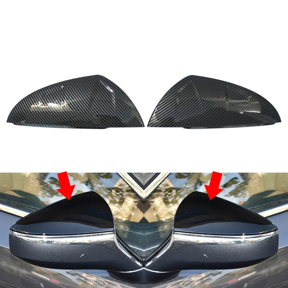 Side Rearview Mirror Cover Cap Replacement For Lexus IS ES LS LC RC RCF UX