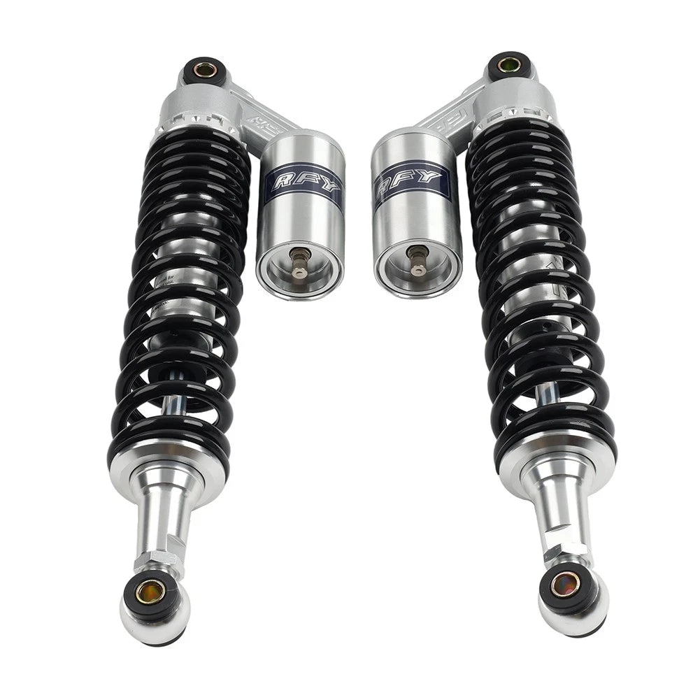 8MM Spring 375MM Rear Shock Absorber For Yamaha Banshee 350 YFZ350 1987-2006 Blk