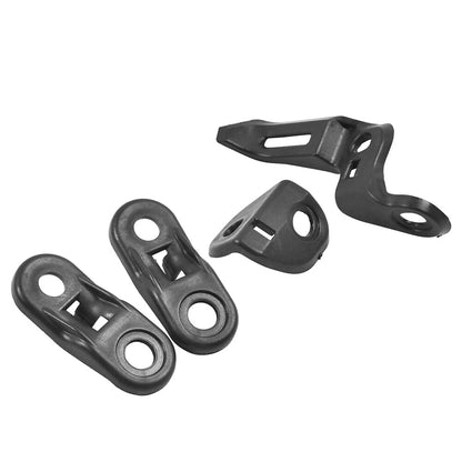 4PCS Fairing All Fixed Bracket For Honda CBR1000RR 2008-2017 Black