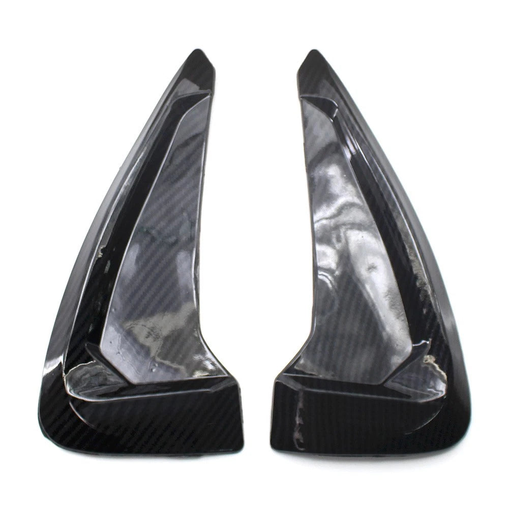 Carbon Side Marker Fender Air wing Vent Trim M Cover For BMW 2014+ F15-X5 X5 35I