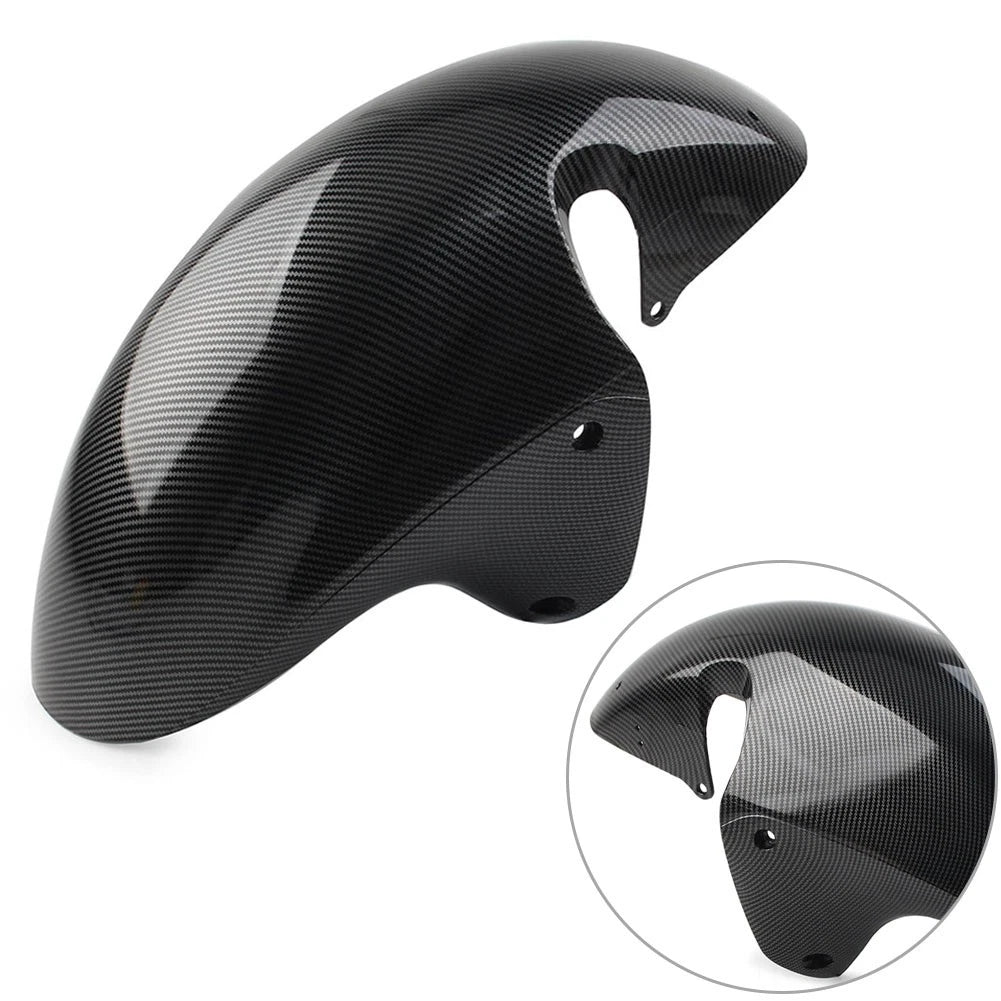 US Front Tire Fender Guard Hugger Carbon Look For Suzuki Hayabusa GSX1300R 99-07