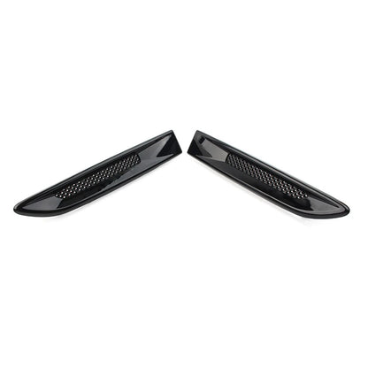 Front Fender Air Vent Outlet Grille Trim Black For Jaguar XE F-Pace 2016-2020