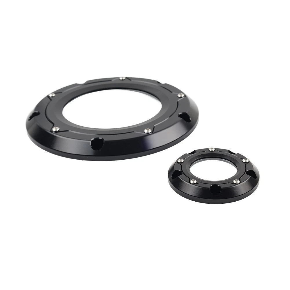 Clear Derby Timer Timing Cover Fit Harley Softail Dyna Touring Road Glide