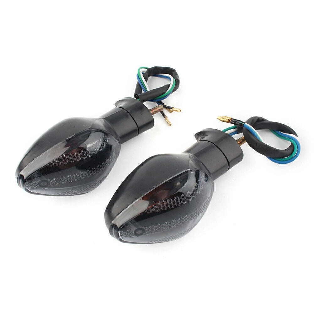 Turn Signal Indicator Lights Amber Lamp Fit Honda CBR600RR CBR1000RR CB600F BLK