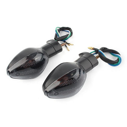 Turn Signal Indicator Lights Amber Lamp Fit Honda CBR600RR CBR1000RR CB600F BLK