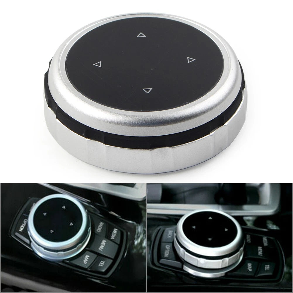 Media Knob Controller Wheel Cover Fit For BMW X1 X3 X5 X6 IDRIVE