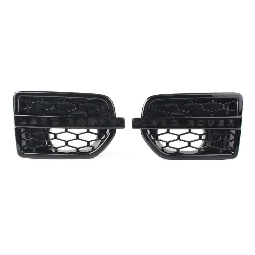 Side Grille Air Intake Fender Vent in Santorini Gloss For Land Rover LR4 10-16