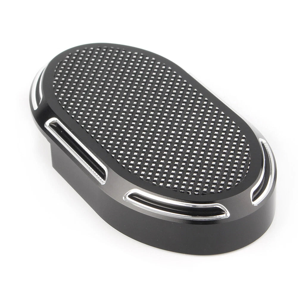Brake Foot Peg Pedal Footrest Pad For Harley Davidson Sportster XL883 XL1200 Blk