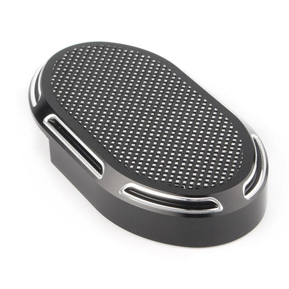 Brake Foot Peg Pedal Footrest Pad For Harley Davidson Sportster XL883 XL1200 Blk