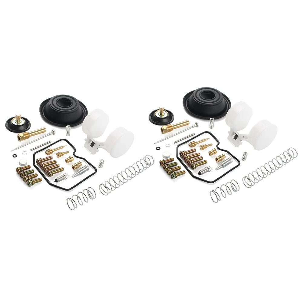 2x Carburetor Repair Rebuild Kit Float Diaphragm Fit Kawasaki EX250 F Ninja 250R