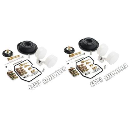 2x Carburetor Repair Rebuild Kit Float Diaphragm Fit Kawasaki EX250 F Ninja 250R