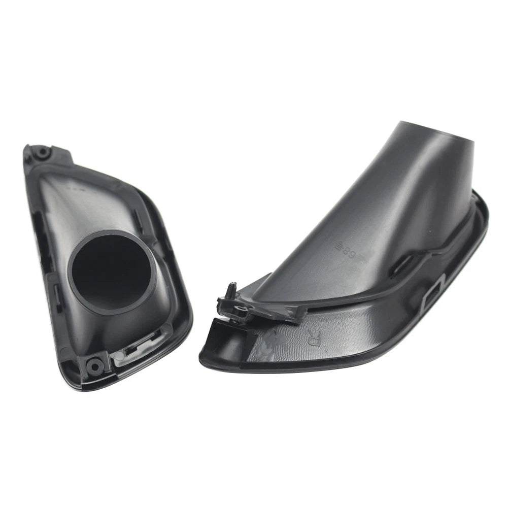 2pcs Front Glossy Fog Light Lamp Cover Bezel For Jeep Grand Cherokee 2017-2021