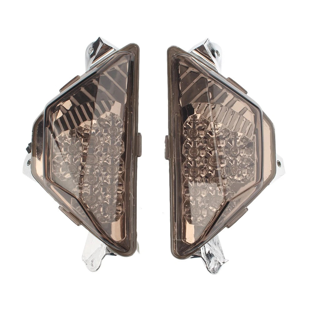 Front Turn Signal Light Amber Indicator For Kawasaki Ninja 300R EX300 13-17 Pair