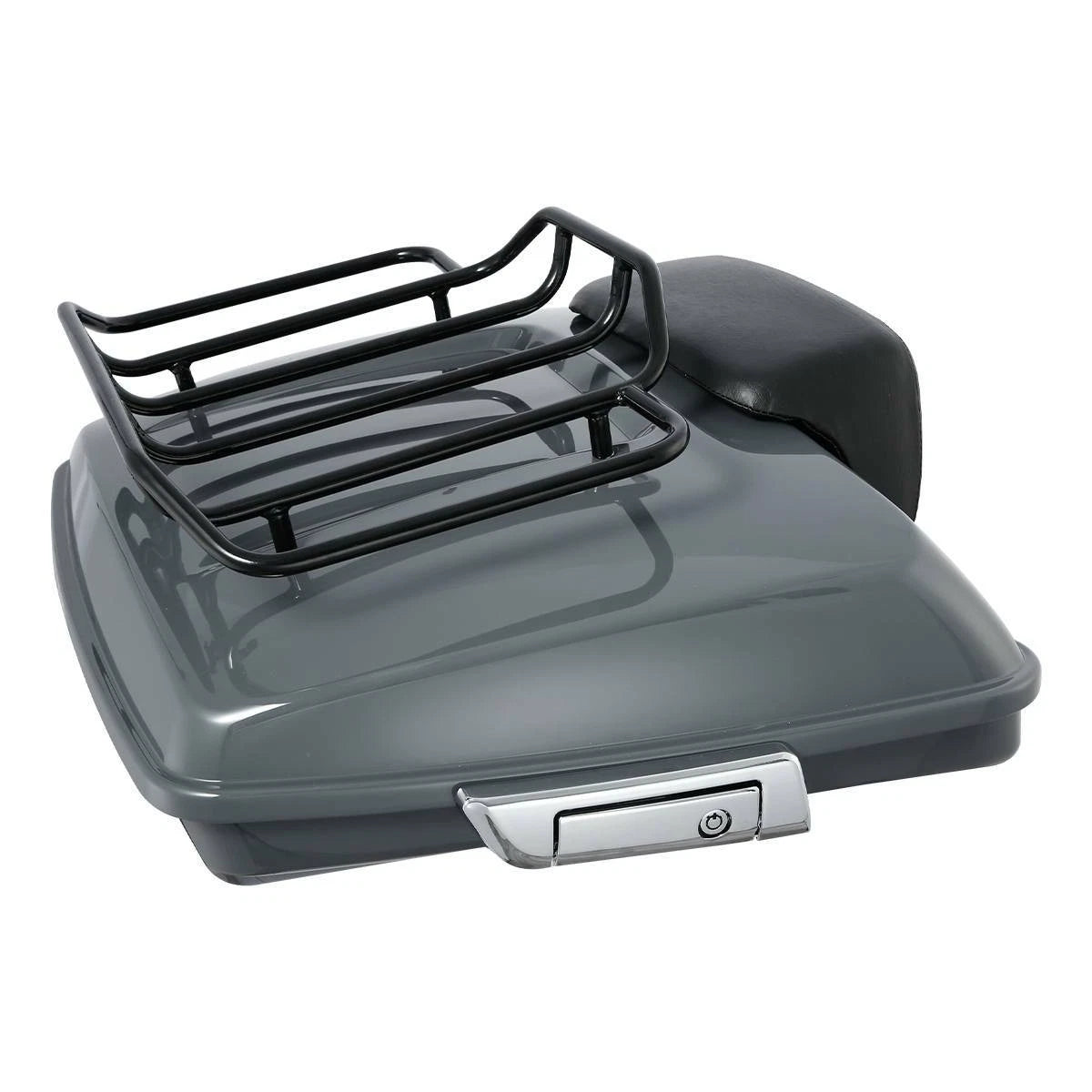 Gray Razor Trunk Top Rack Fit For Harley Touring Street Road Glide King 14-25 24