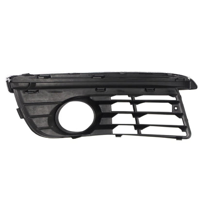 1x Left Front Bumper Fog Light Lamp Cover w/ Chrome Trim For VW Jetta 2006-2010