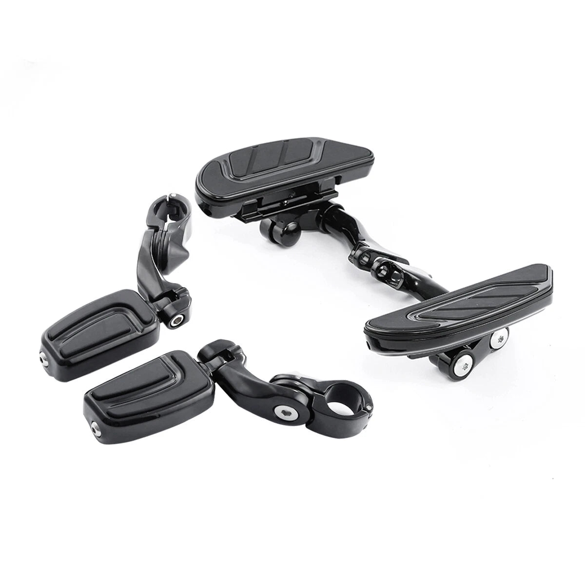 Passenger Floorboard 1-1/4" Highway Footpegs For Harley Electra Road Glide 93-24