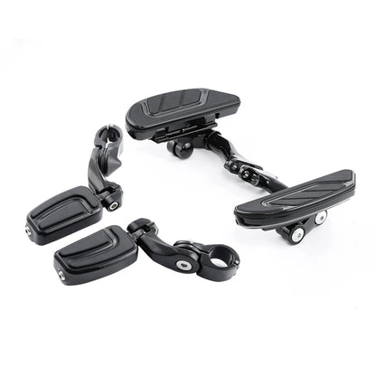 Passenger Floorboard 1-1/4" Highway Footpegs For Harley Electra Road Glide 93-24