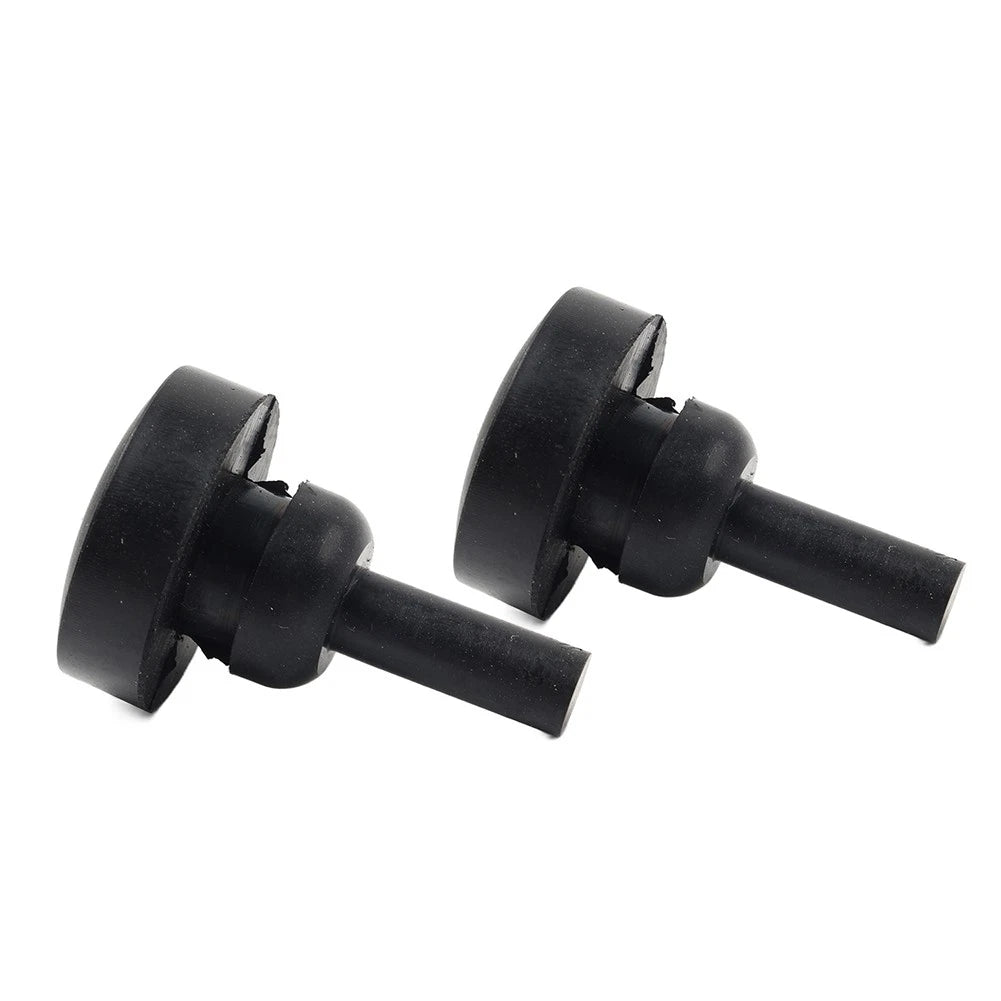 2x Rubber Kickstand Bumper for Harley 07-23 Touring Electra Glide Road King FLHR
