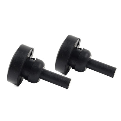 2x Rubber Kickstand Bumper for Harley 07-23 Touring Electra Glide Road King FLHR