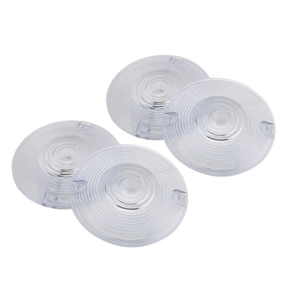 Turn Signal Light Indicator Cover for Harley Davidson Electra Glide Clear Lens