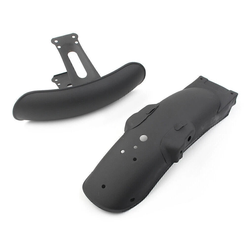 For Cafe Racer Retro CG125 Front & Rear Fender Mudguard Cover Metal Motor Black
