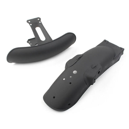 For Cafe Racer Retro CG125 Front & Rear Fender Mudguard Cover Metal Motor Black