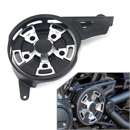 Sprocket Cover Front Pulley Cover Fit Harley Nightster 975 RH975 2022-2023 Motor