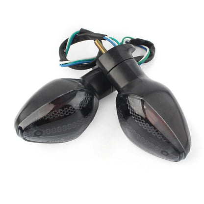 Turn Signal Indicator Lights Amber Lamp Fit Honda CBR600RR CBR1000RR CB600F BLK