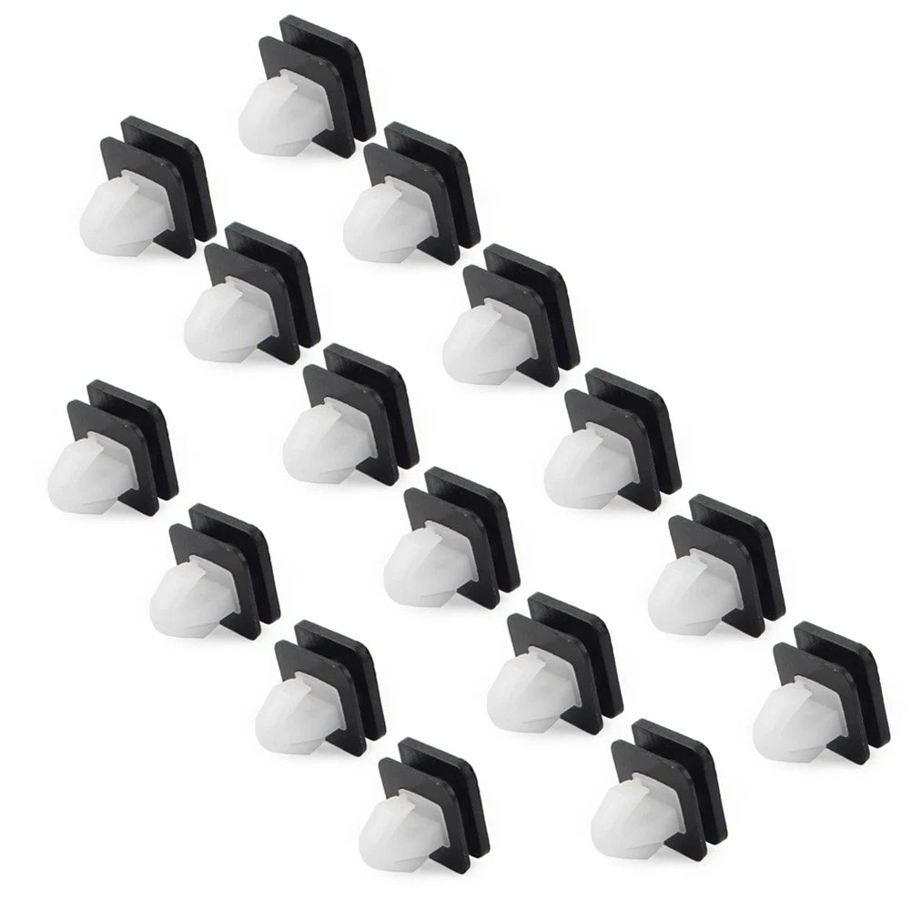 14pcs Exterior Front Windscreen Pillar Trim Clips For Ford Explorer 2011-2019
